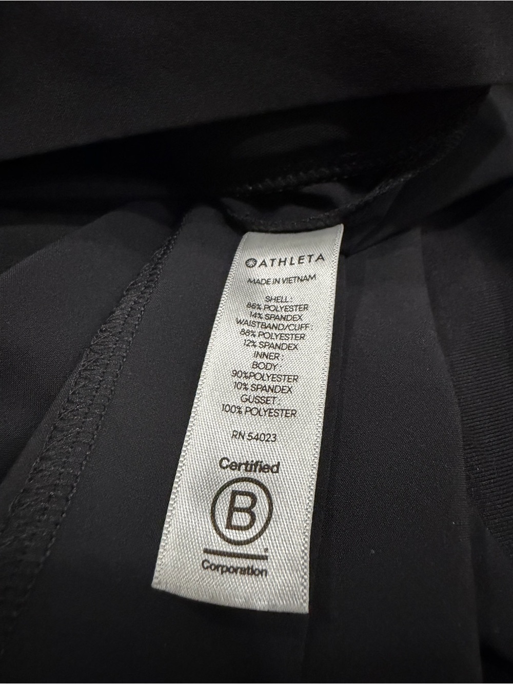 Athleta Soho Skort Skirt Black Size 4 Built-In Shorts - Picture 5 of 6